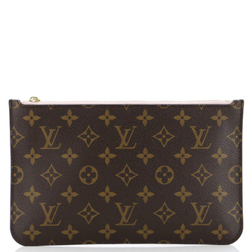 Louis Vuitton Neverfull Pochette Monogram Canvas Large