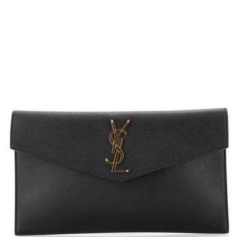 Saint Laurent Uptown Pouch Leather