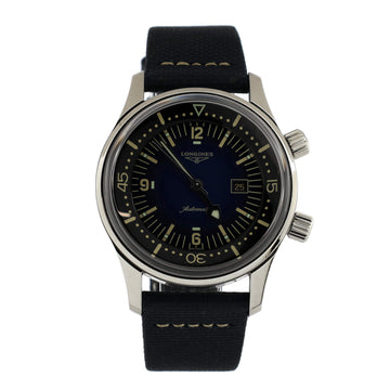 Longines Legend Diver Automatic Watch Stainless Steel and Fabric 36