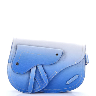 Christian Dior Saddle Messenger Pouch Ombre Leather