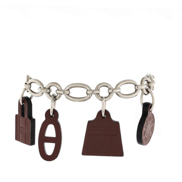 Hermes Olga Amulette Bag Charm Leather and Metal
