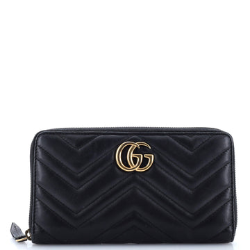 Gucci GG Marmont Organizer Wallet Matelasse Leather