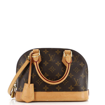 Louis Vuitton Alma Handbag Monogram Canvas BB