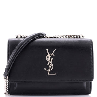 Saint Laurent Sunset Chain Wallet Leather
