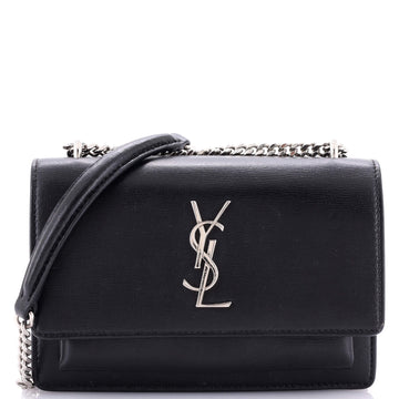 Saint Laurent Sunset Chain Wallet Leather