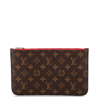Louis Vuitton Neverfull Pochette Monogram Canvas Large