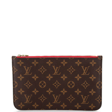 Louis Vuitton Neverfull Pochette Monogram Canvas Large