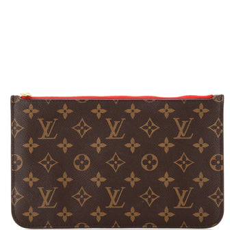 Louis Vuitton Neverfull Pochette Monogram Canvas Large