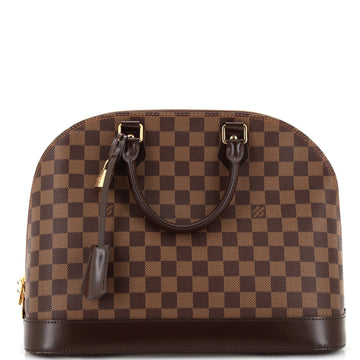 Louis Vuitton Alma Handbag Damier MM