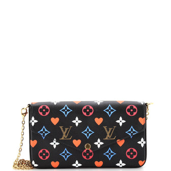 Louis Vuitton Felicie Pochette Limited Edition Game On Multicolor Monogram