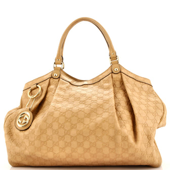 Gucci Sukey Tote Guccissima Leather Large