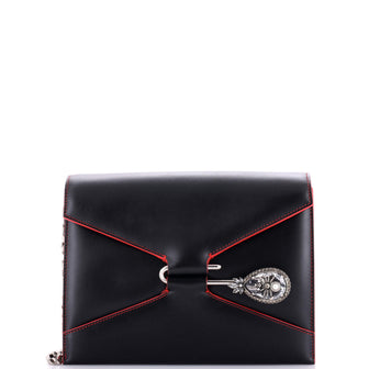 Alexander McQueen Pin Envelope Shoulder Bag Leather Small