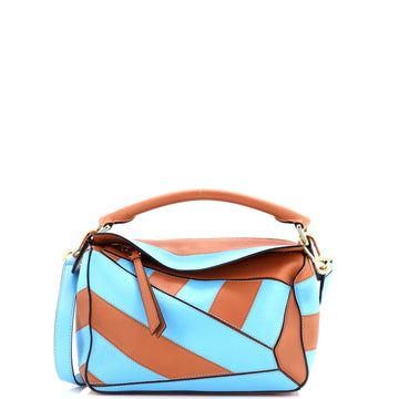 Loewe Puzzle Bag Patchwork Leather Small
