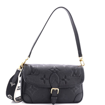 Louis Vuitton Diane NM Handbag Empreinte Leather