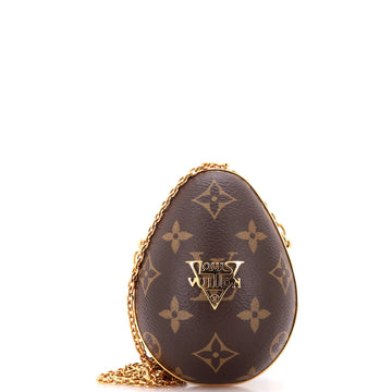 Louis Vuitton Egg Case Monogram Canvas and Leather