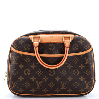 Louis Vuitton Trouville Handbag Monogram Canvas