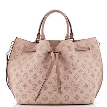 Louis Vuitton Girolata Handbag Mahina Leather