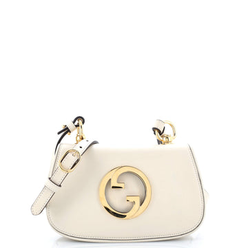 Gucci Blondie NM Flap Bag Leather Mini