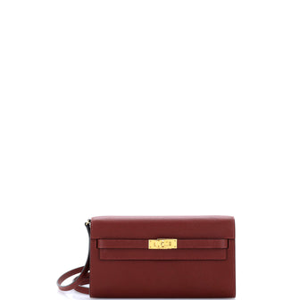 Hermes Kelly To Go Wallet Verso Epsom