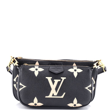 Louis Vuitton Multi Pochette Accessoires Bicolor Monogram Empreinte Giant