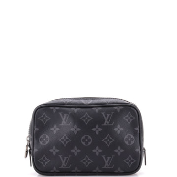 Louis Vuitton Toiletry Pouch Monogram Eclipse Canvas PM