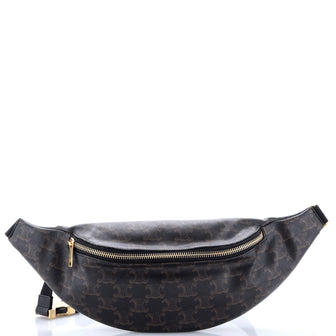 Celine Belt Bag Triomphe Coated Canvas