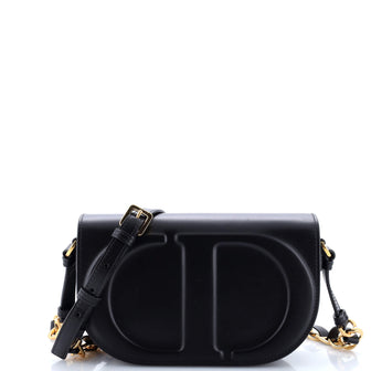 Christian Dior CD Signature Camera Flap Bag Leather Small