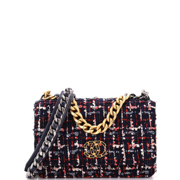 Chanel 19 Wallet on Chain Quilted Tweed