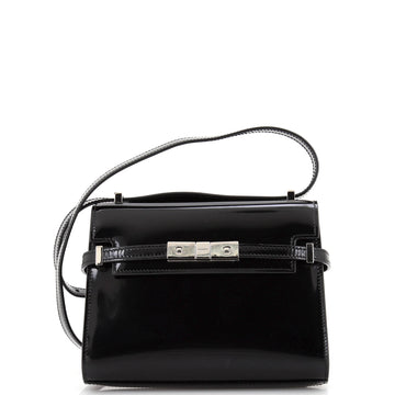 Saint Laurent Manhattan Shoulder Bag Leather Mini