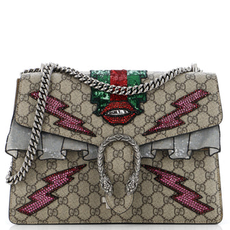 Gucci Dionysus Bag Embellished GG Coated Canvas Medium