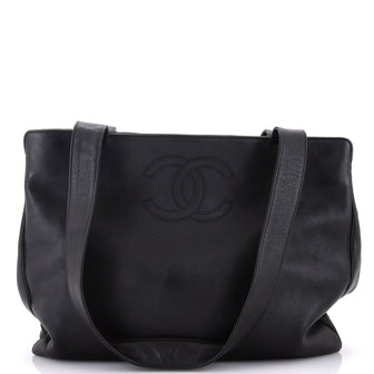 Chanel Vintage CC Compartment Tote Lambskin Medium