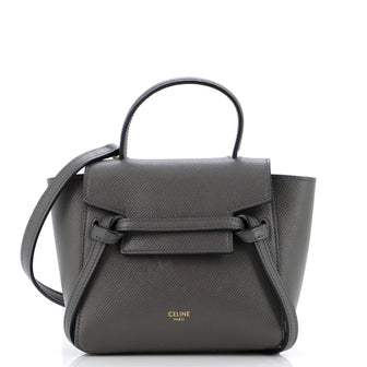 Celine Belt Bag Textured Leather Pico