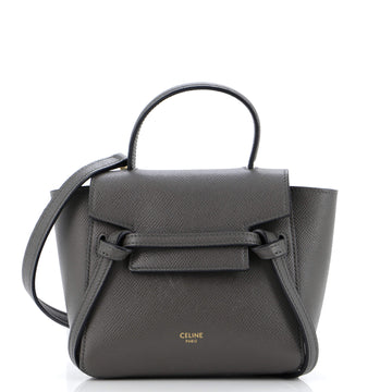 Celine Belt Bag Textured Leather Pico