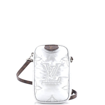 Louis Vuitton Pillow Phone Pouch Monogram Quilted Econyl Nylon