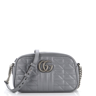 Gucci GG Marmont Shoulder Bag Mixed Matelasse Leather Small
