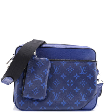 Louis Vuitton Trio Messenger Bag Monogram Taigarama