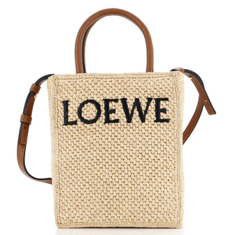 Loewe A5 Tote Raffia