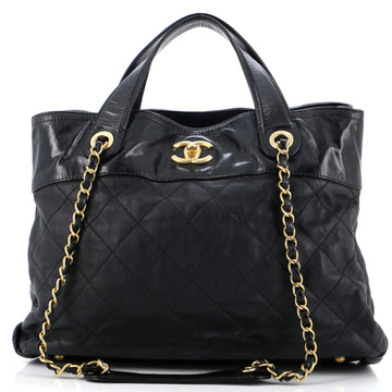 Chanel In The Mix Shopping Bag Quilted Calfskin Large