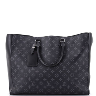 Louis Vuitton Grand Sac Bag Monogram Eclipse Canvas