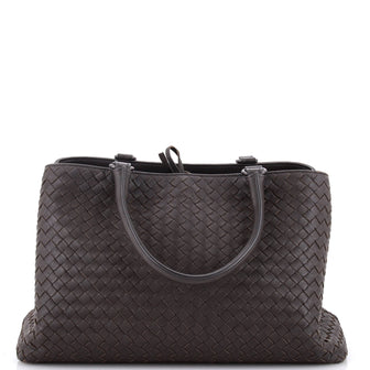 Bottega Veneta Milano Tote Intrecciato Nappa Large