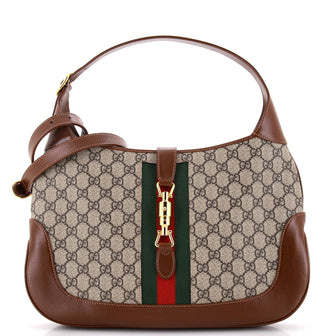 Gucci Jackie 1961 Hobo GG Coated Canvas Medium