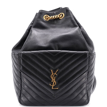 Saint Laurent Joe Backpack Matelasse Chevron Leather