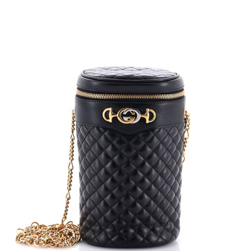 Gucci Trapuntata Crossbody Belt Bag Quilted Leather