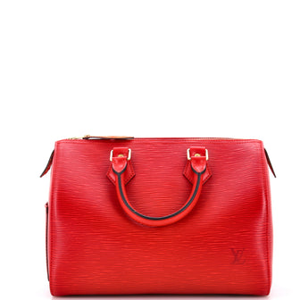 Louis Vuitton Speedy Handbag Epi Leather 25