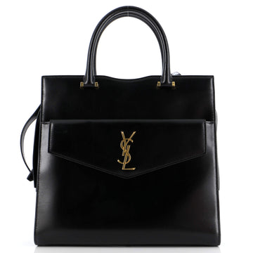 Saint Laurent Uptown Tote Leather Large
