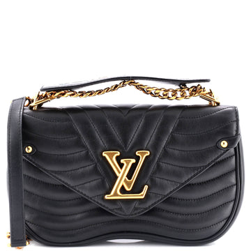 Louis Vuitton New Wave Chain Bag Quilted Leather MM