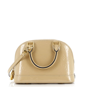 Louis Vuitton Alma Handbag Monogram Vernis BB