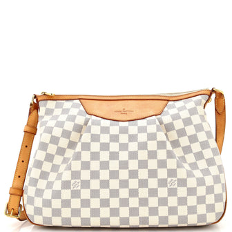 Louis Vuitton Siracusa Handbag Damier MM