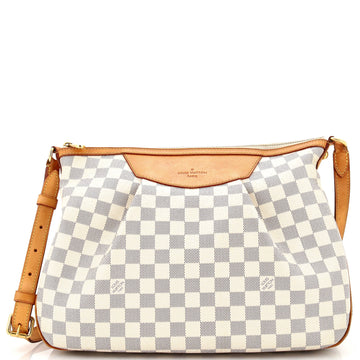 Louis Vuitton Siracusa Handbag Damier MM