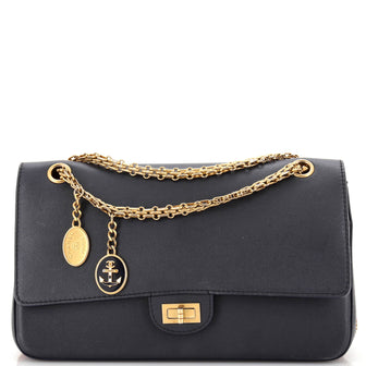 Chanel Nude Medallion Reissue 2.55 Flap Bag Calfskin 226